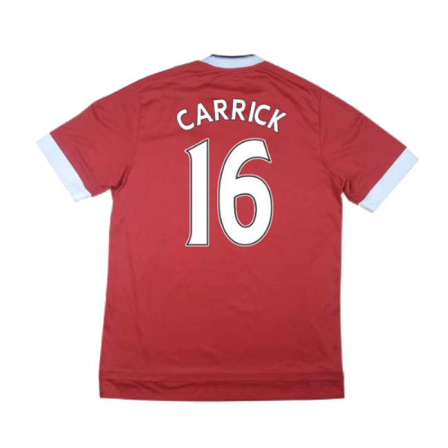 Manchester United 2015-16 Home Shirt (Excellent) (Carrick 16)