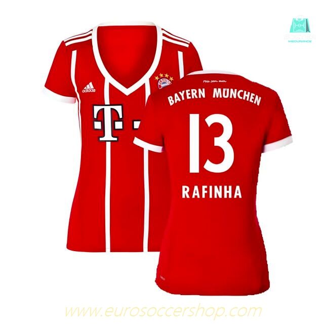 Bayern Munich 2017-18 Womens Home Shirt (XL) ((Excellent) XL) (Rafinha 13)