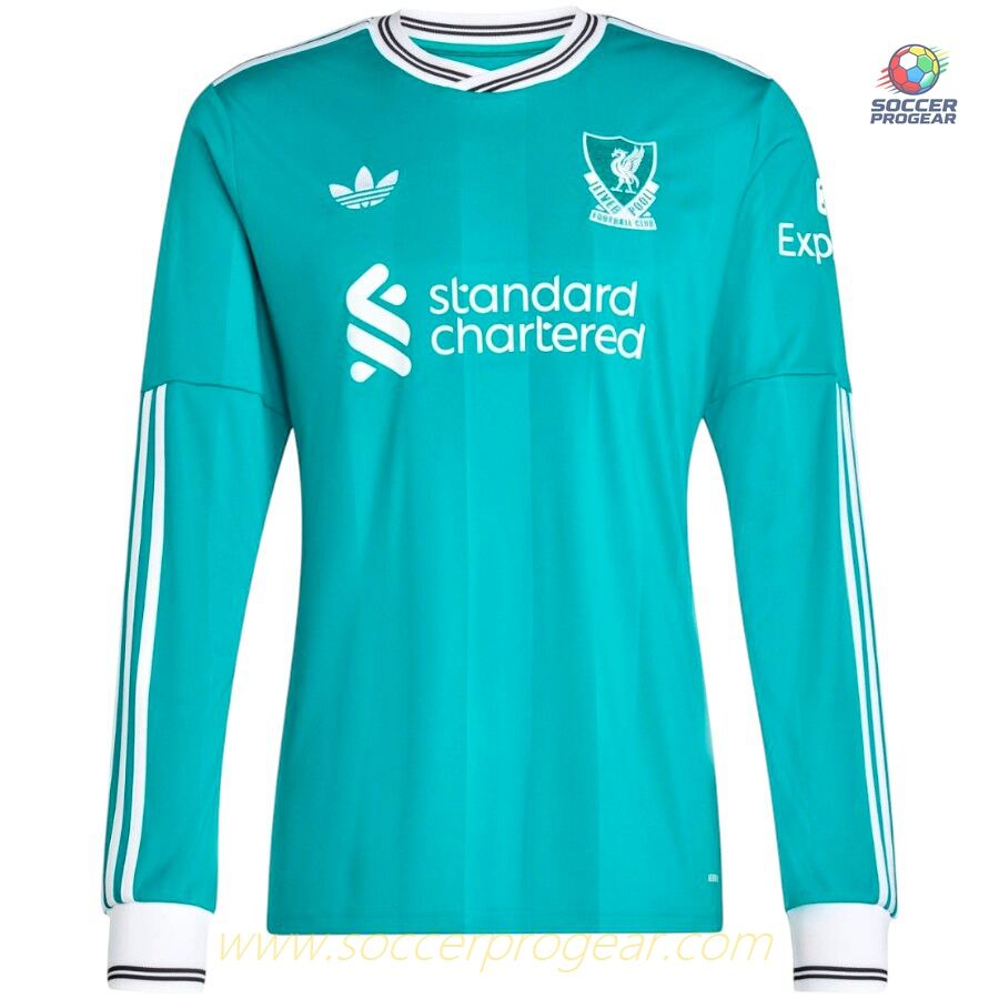 Liverpool Third Team Shirt 2025/26 Collection Long Sleeve Version