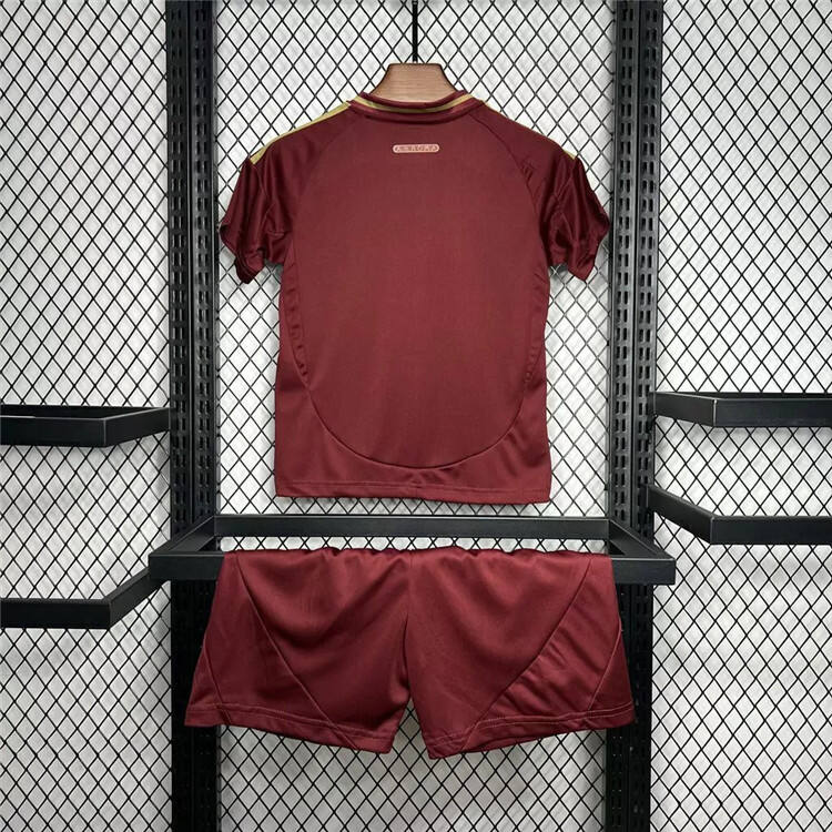 Kids AS Roma 2425 Home Kit ShirtShorts - Official Replica 18794