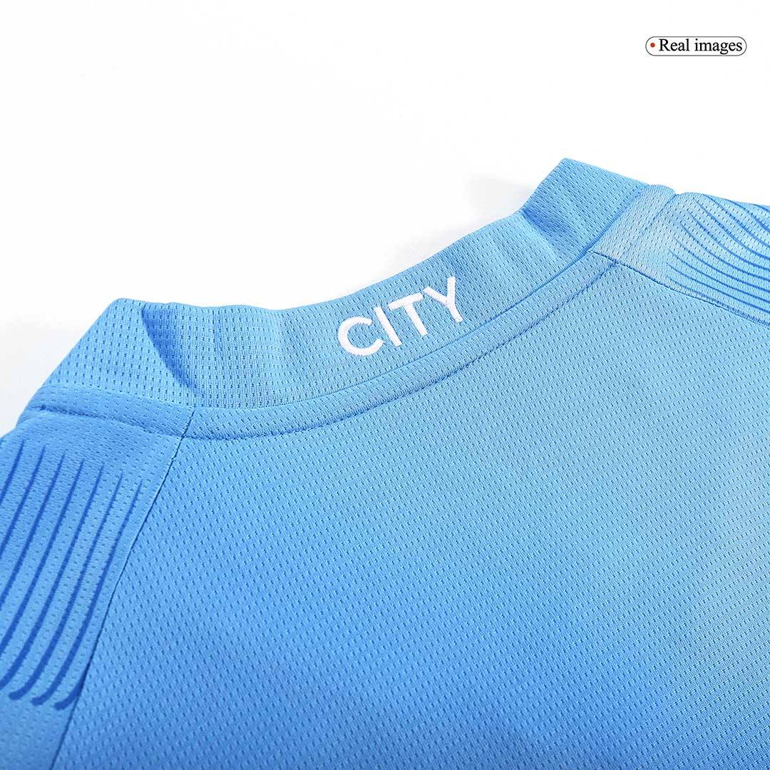 STONES #5 Manchester City Japanese Tour Printing Home Soccer Jersey 20