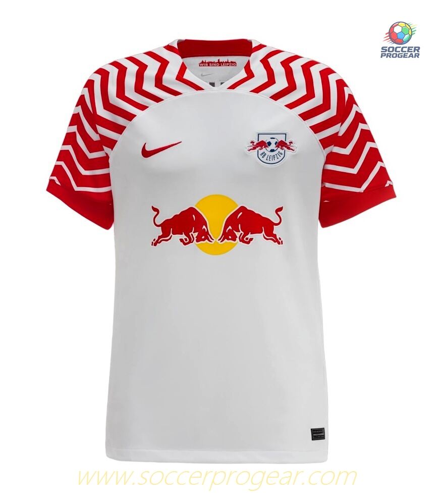 RB Leipzig 2023 2024 Home Children Soccer Uniform Soccer Jersey