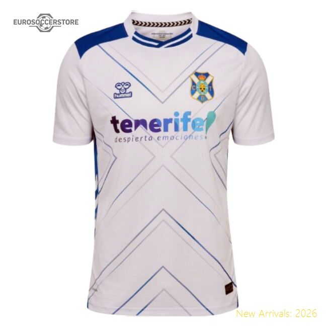 Official Official 2025-2026 Cd Tenerife Home Shirt (Your Name)