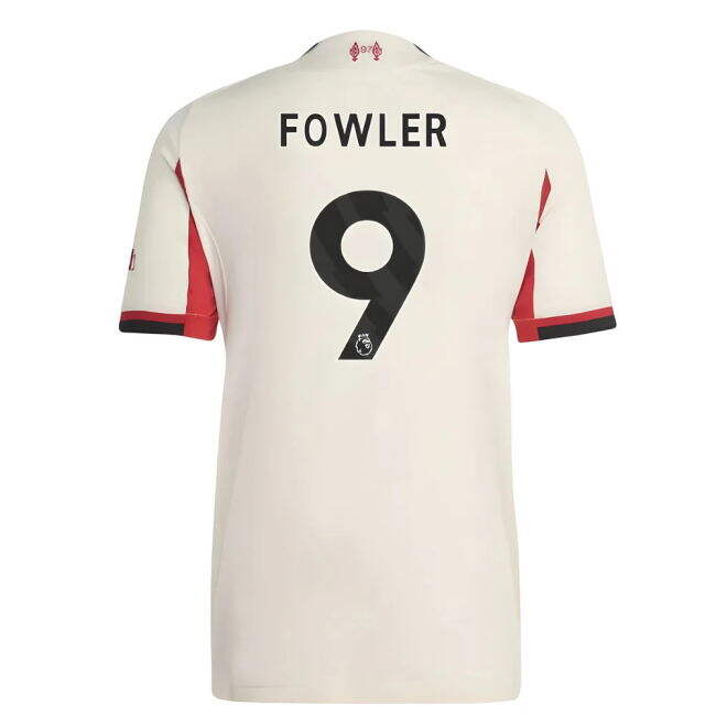 Liverpool 2025-20 Away Shirt Fowler #9 L S
