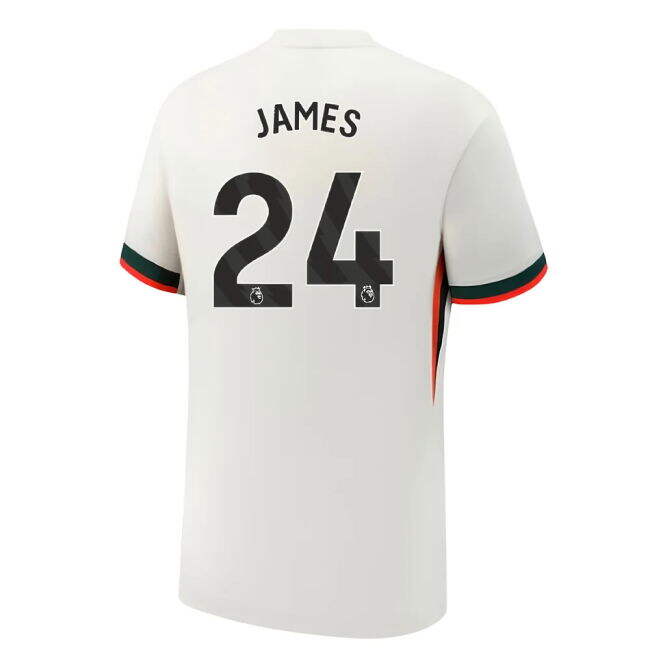 2025-2026 Chelsea Away Shirt (James 24) - premium