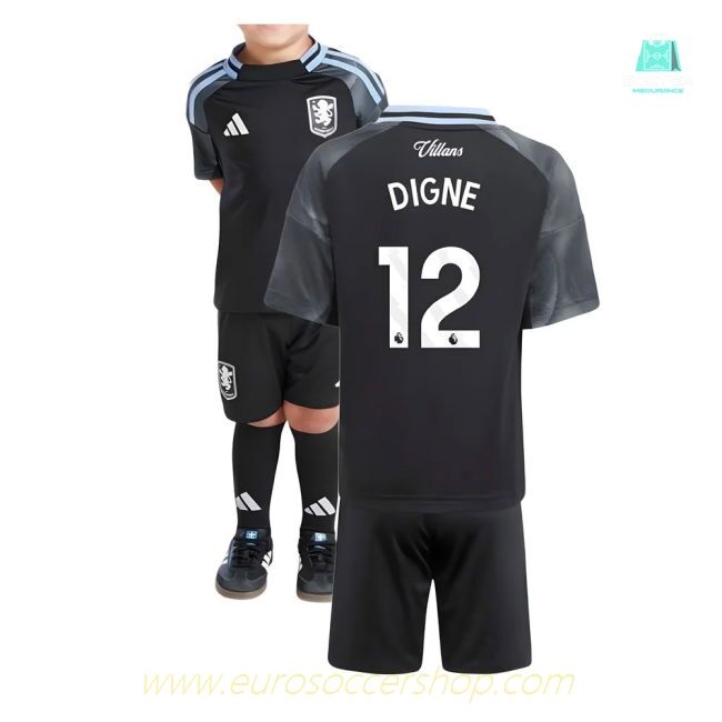 2025-2026 Aston Villa Away Mini Kit (Digne 12)
