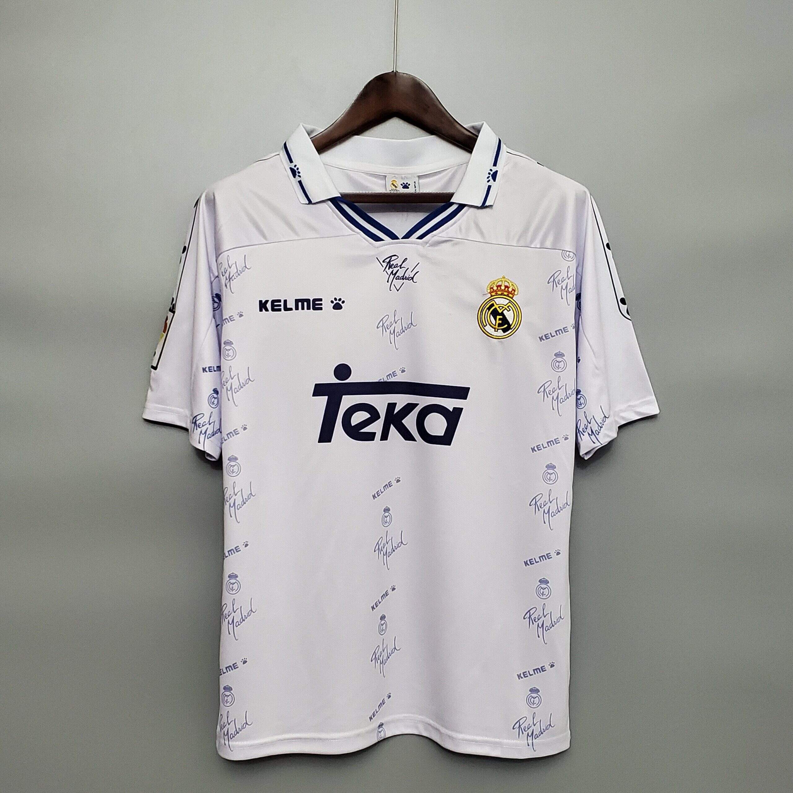 1994-1996 Real Madrid home retro kit