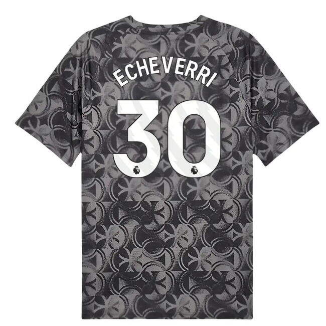 Echeverri 30 Man City First Team Replica Jersey - Adults Version