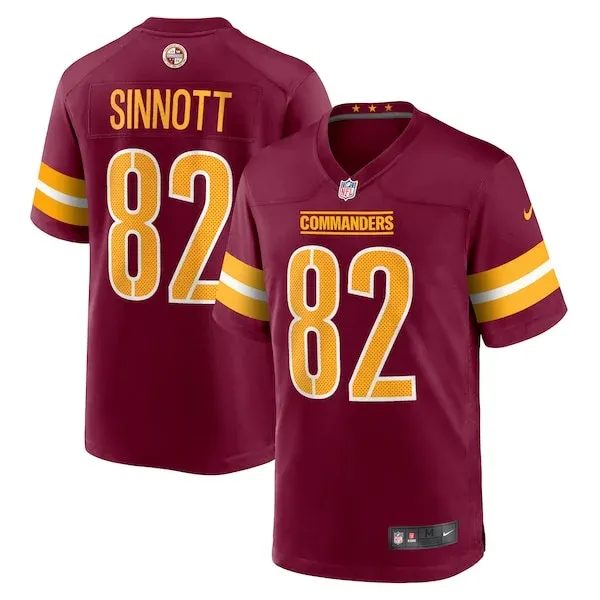 None Ben Sinnott Game Jersey - Burgundy | NFL Player Jersey | NFL Foot