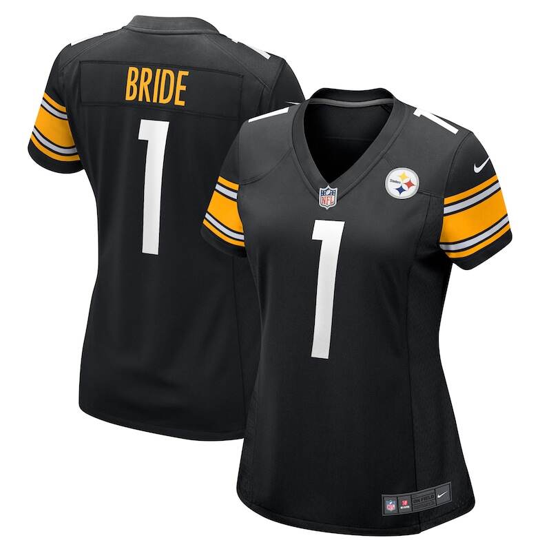 None Number 1 Bride PIT Steelers High-Quality Authentic Jersey