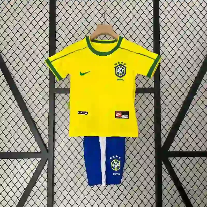 1998 Kids Brazil Jersey retro kit