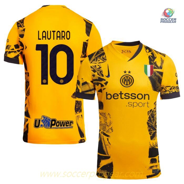Inter Milan Alternate Team Jersey 2024/25 Collection Lautaro
