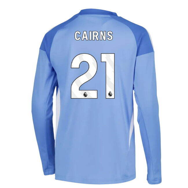 2025-2026 Leeds Home Long Sleeve Goalkeeper Shirt (Blue) - Kids (C_793