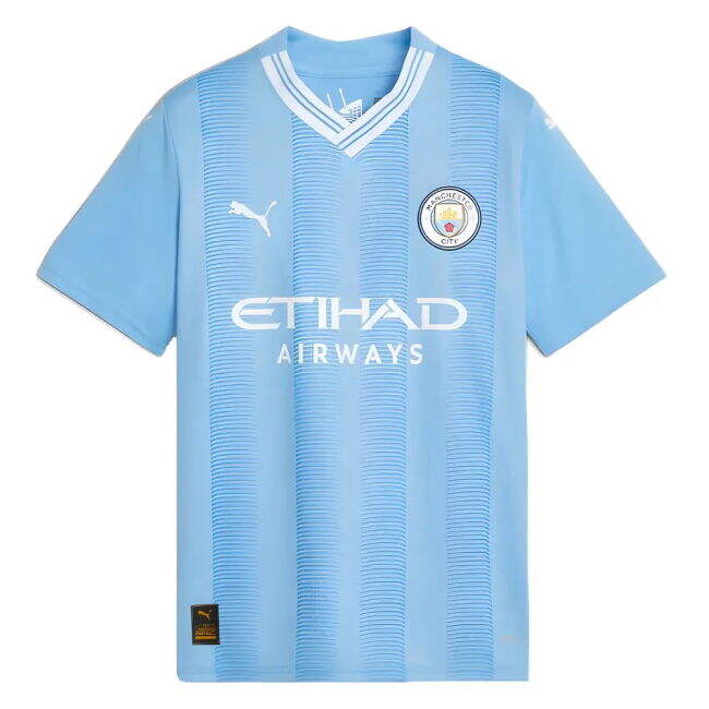 2023-2024 Home Shirt by Man City (Kids