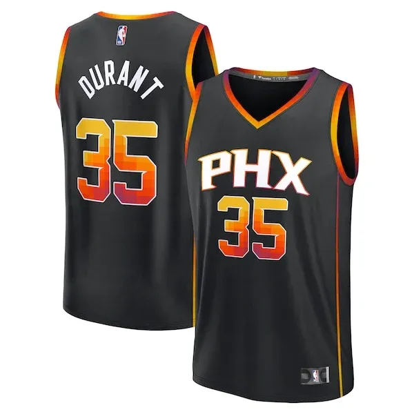 Kevin Durant PHX Replica Jersey - classic Basketball - Black