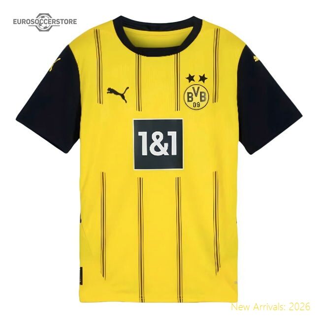 2024-2025 Borussia Dortmund Home Shirt (kids) (beier 14)