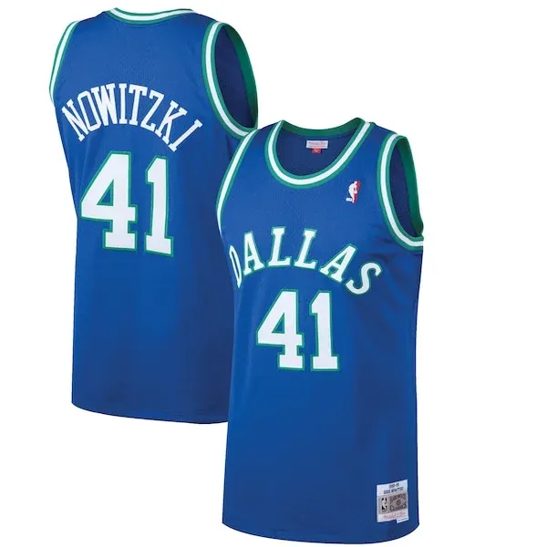 Dirk Nowitzki DAL Swingman Jersey - exclusive player-jersey - Blue