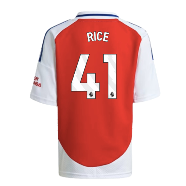 2024-2025 Arsenal Home Rare Find Classic Breathable Fabric Rice 4#166