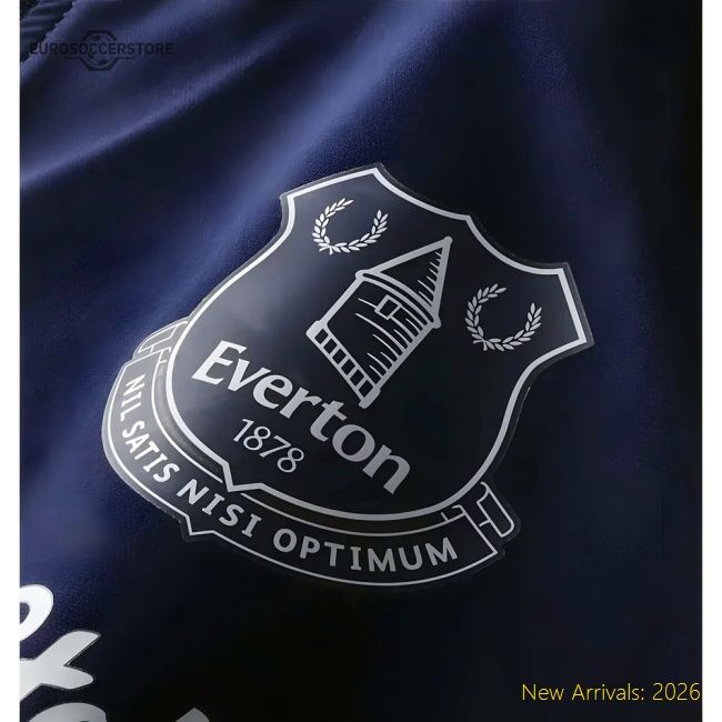 Official 2025-2026 Everton Pre Match Jacket (navy) - Premium Quality