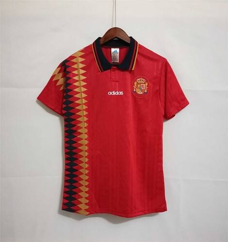 Durable 1994 Spain Jersey Retro World Cup With Classic Design -