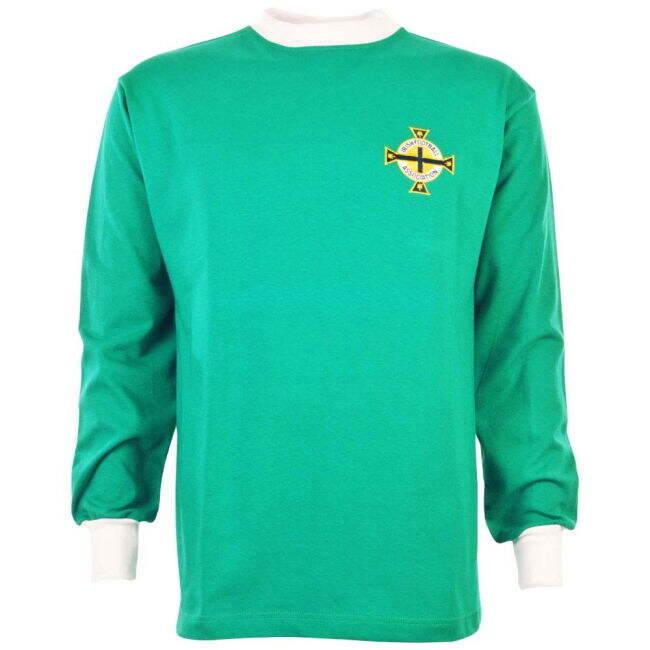 Rare Northern Ireland Home Exclusive Jersey 1969-1974