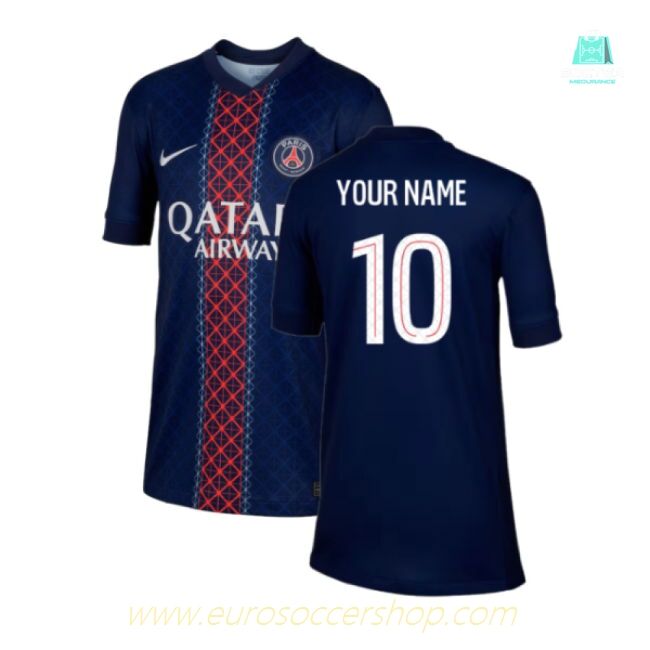 2025-2026 PSG Paris Saint Germain Home Shirt (Kids) (Your Name)