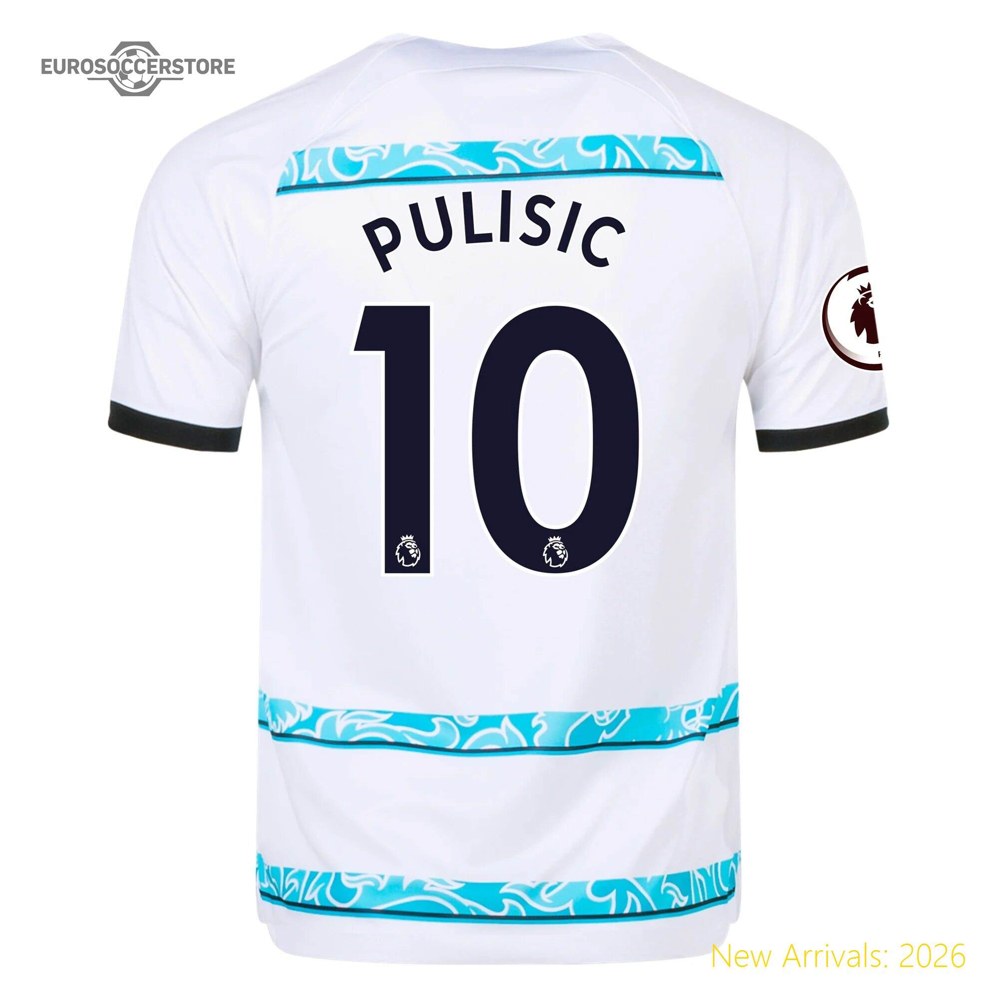 Men Che Pulisic Chelsea Away Authentic Away Jersey 2023