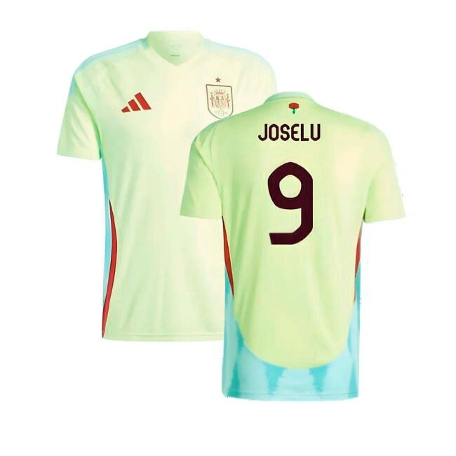 Latest Comfortable Spain Away Match Shirt (Joselu 9)