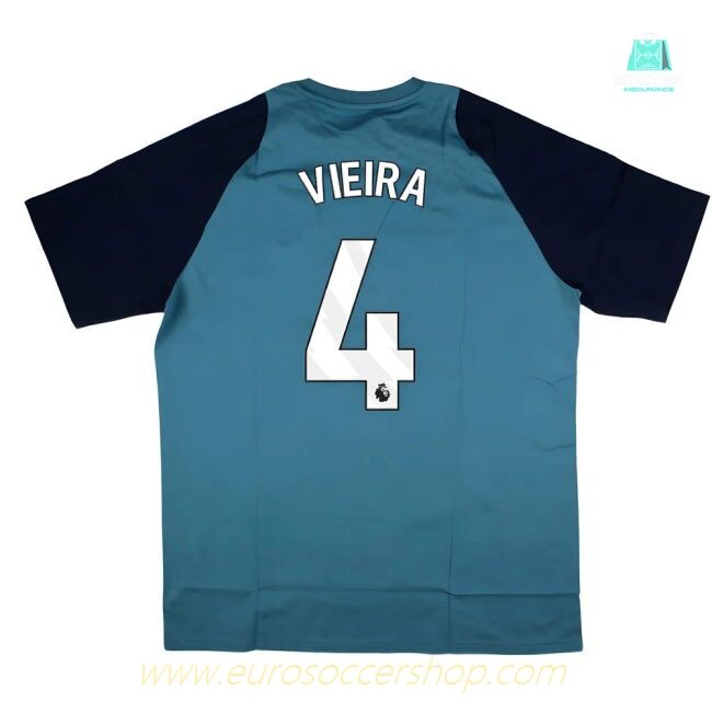 2025-2026 Arsenal Training Tee (Blanch Blue) (Vieira 4)