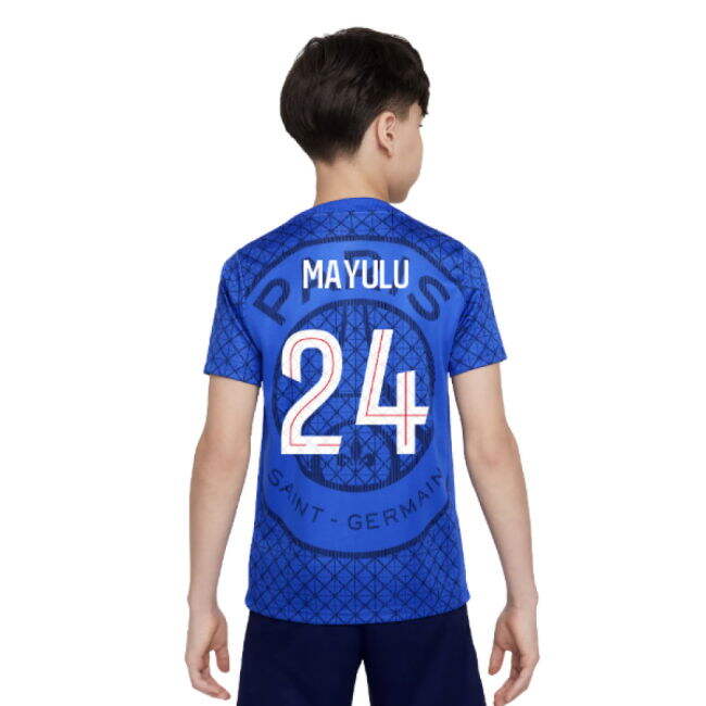 PSG 2025-2026 Home Jersey - Kids #34