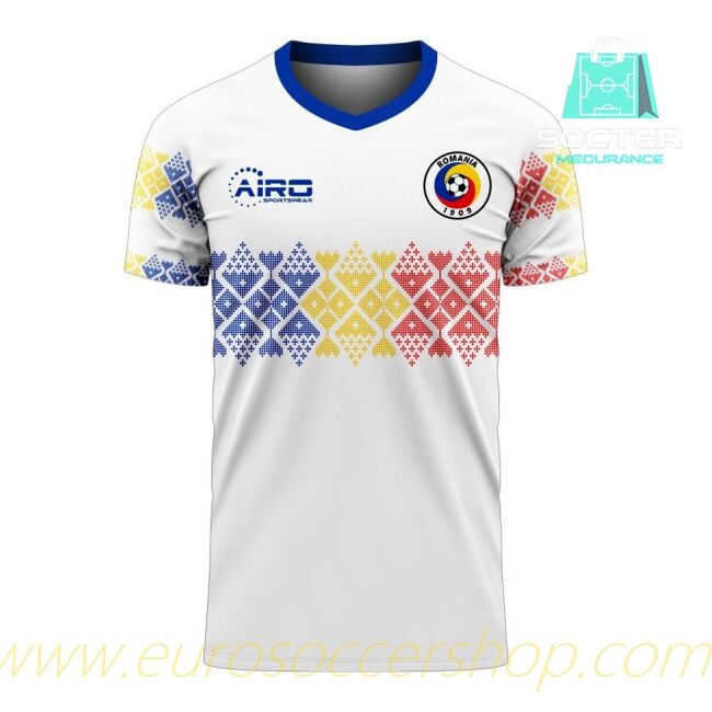 2025-26 Edition Romania Away Football Shirt (Custom)