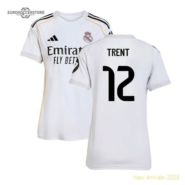 Official Home Real Madrid Trent Jersey 2025-2026 Durable