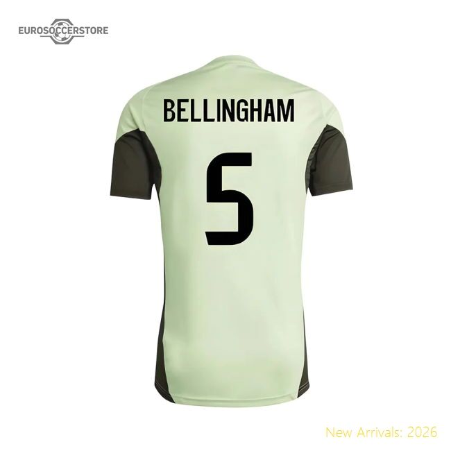Real Madrid Bellingham Match-ready Training Jersey Football Fabric