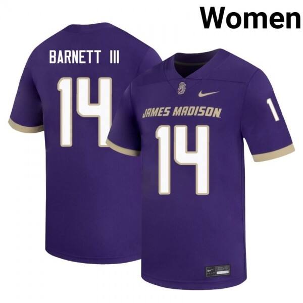 Performance-enhanced Women #14 Alonza Barnett Iii Purple White Design