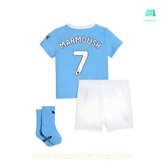 2025-2026 Man City Home Baby Kit (Marmoush 7)