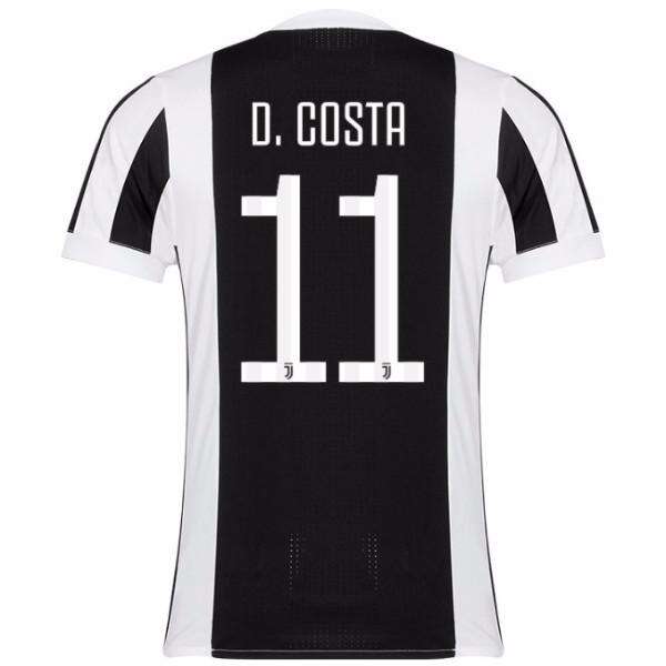 Juventus Home 201718 D Costa 11 Soccer Jersey Shirt - Official