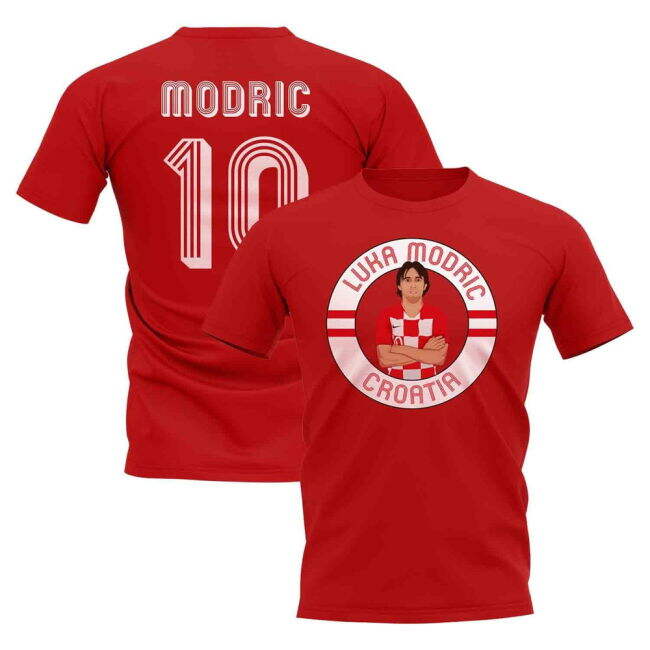 Authentic Luka Modric Croatia Jersey Athletic Professional
