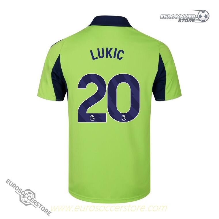 Away Jersey of LUKIĆ for Fulham, Season 25-26, Number 20