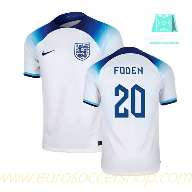2022-2023 England International Home (Foden 20)