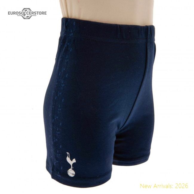 Official Tottenham Hotspur Fc Shirt & Short Set 6-9 Mths Mt - Premium