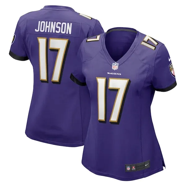 Baltimore Ravens Game Football Jersey - Purple  | NFL fan gear