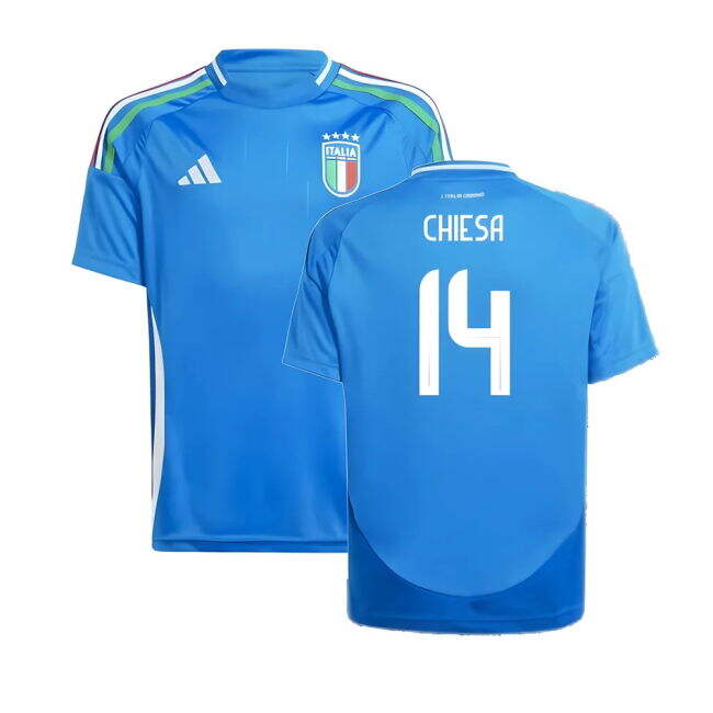 Kids 2024-2025 Italy Football Team Home Strip (1)