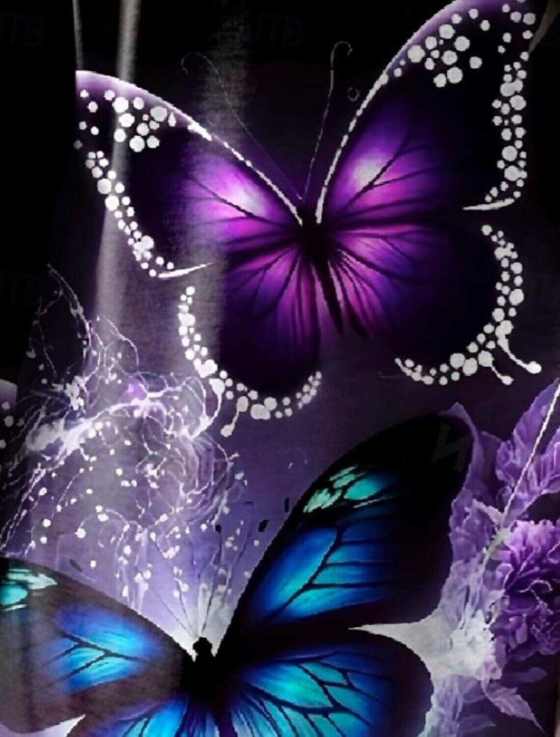 Women's Shirt Casual Butterfly Regular Tops Long Sleeve Asymmetrical Shirt Collar Buttons Print Asymmetric Regular Fit Work Daily Spring Fall Winter