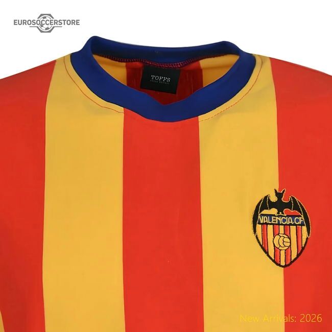 Valencia Cf 1970s Retro Football Shirt - Collectors Item