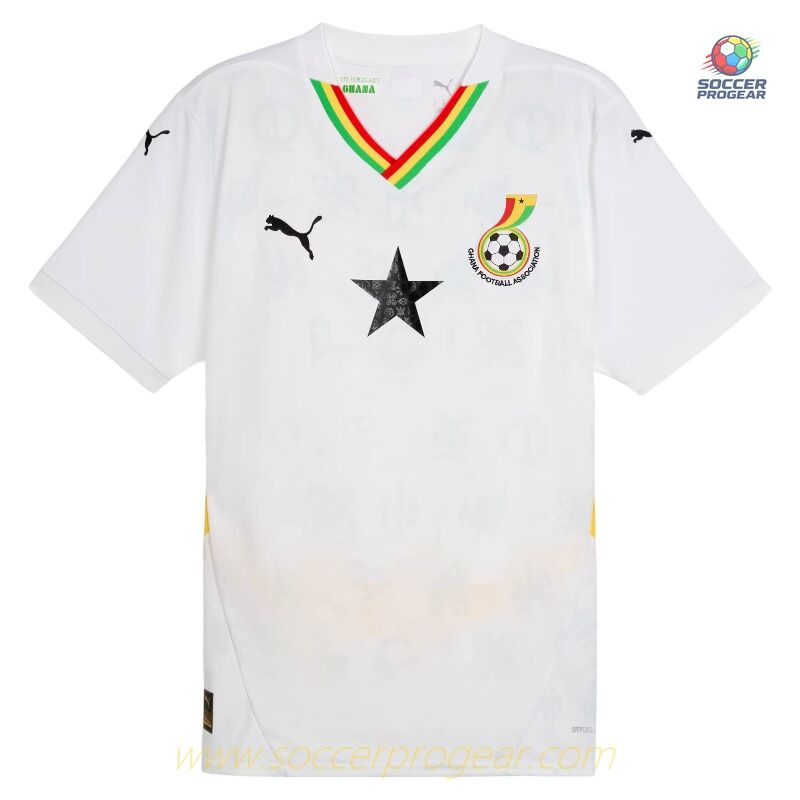Ghana Home Football Soccer Shirt 2024-25 Edition