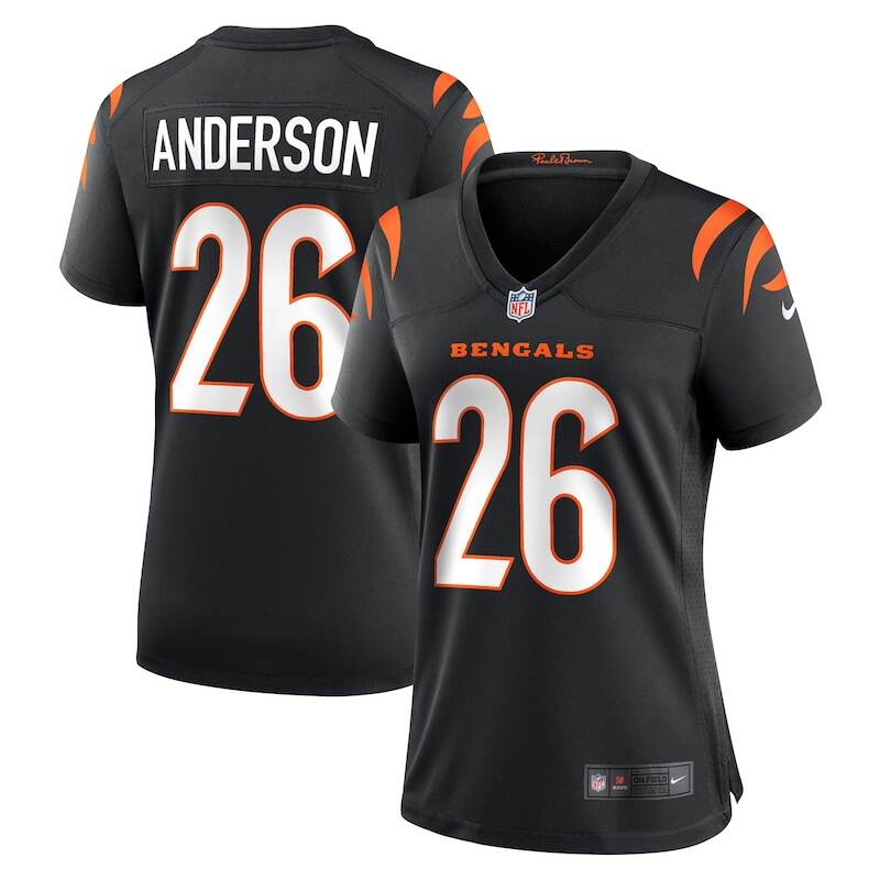 None Tycen Anderson Fan Favorite CIN Bengals Durable Jersey Game Day W