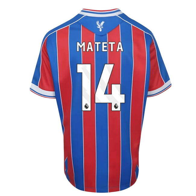 match worn 2025-2026 Crystal Palace Home Shirt (Kids) (Mateta 14)