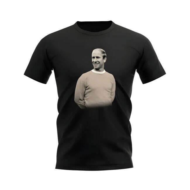 T-Shirt for Bobby Charlton Manchester United Legend fans