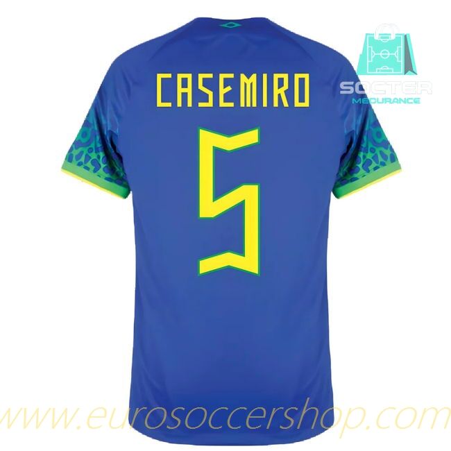 2022-2023 Brazil Away Shirt (CASEMIRO 5)