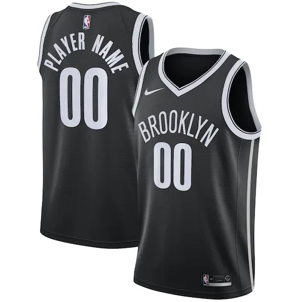 Brooklyn Nets BKN Swingman Jersey - official NBA - Black sports